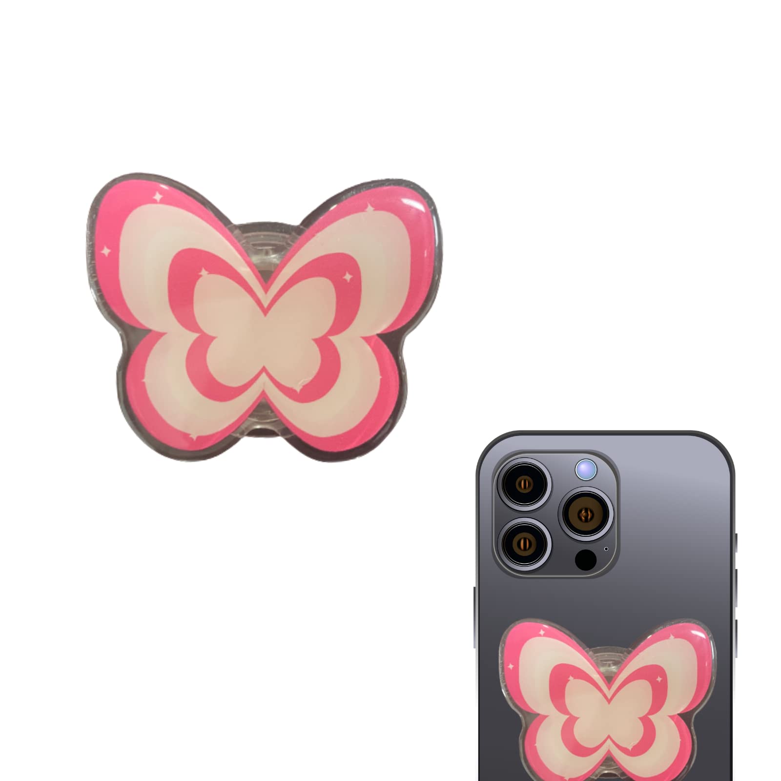 Amazon | スマホリング かわいい アクリル 蝶 ちょう ケース Amazon | スマホリング かわいい アクリル 蝶 ちょう ケース
